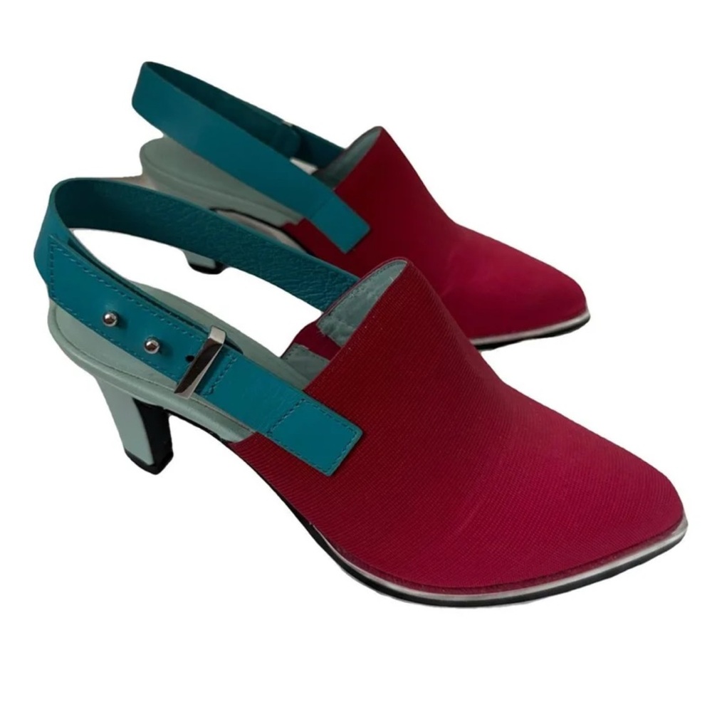 United Nude Red and Blue Women’s Heels Slingbacks 38